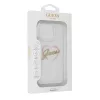 Guess - Keménytok IML Szíves (GUHCP16XHCHGSPT) - iPhone 16 Pro Max - Átlátszó