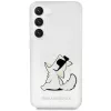 Karl Lagerfeld - Hardcase Transparent (KLHCS23MCFNRC) - Samsung Galaxy S23 Plus -  Choupette Fun