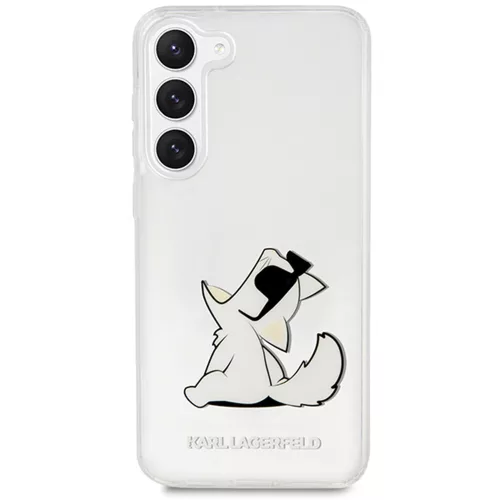 Karl Lagerfeld - Hardcase Transparent (KLHCS23MCFNRC) - Samsung Galaxy S23 Plus -  Choupette Fun