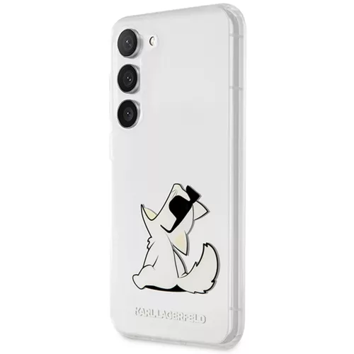 Karl Lagerfeld - Hardcase Transparent (KLHCS23MCFNRC) - Samsung Galaxy S23 Plus -  Choupette Fun