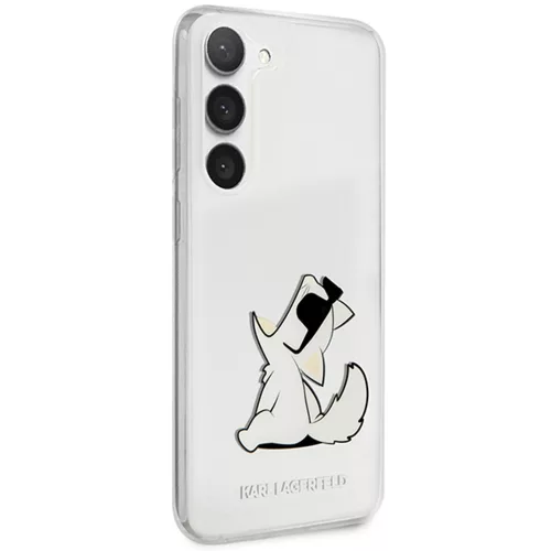 Karl Lagerfeld - Hardcase Transparent (KLHCS23MCFNRC) - Samsung Galaxy S23 Plus -  Choupette Fun