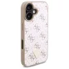 Guess - Keménytok 4G Háromszög Fém Logó (GUHCP16SPG4GPH) - iPhone 16 - Fehér