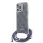 Guess - Zsinóros Keresztpántos 4G Mintás (GUHCP15LHC4SEB) - iPhone 15 Pro - Kék