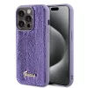 Guess - Flitteres Fém Felirat (GUHCP15LPSFDGSU) - iPhone 15 Pro - Lila