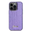 Guess - Flitteres Fém Felirat (GUHCP15XPSFDGSU) - iPhone 15 Pro Max - Lila