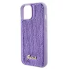 Guess - Flitteres Fém Felirat (GUHCP15SPSFDGSU) - iPhone 15 - Lila