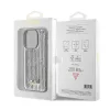 Guess - Flitteres Fém Felirat (GUHCP15XPSFDGSS) - iPhone 15 Pro Max - Ezüst
