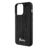 Guess - Flitteres Fém Felirat (GUHCP15XPSFDGSK) - iPhone 15 Pro Max - Fekete