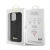 Guess - Flitteres Fém Felirat (GUHCP15XPSFDGSK) - iPhone 15 Pro Max - Fekete