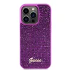 Guess - Disco Fém Felirat (GUHCP15LPMSDGSF) - iPhone 15 Pro - Fukszia