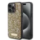Guess - Strassz Fém Logó (GUHCP15LPFGSBSD) - iPhone 15 Pro - Sárga