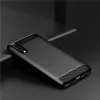 Techsuit - Carbon szilikon tok - Samsung Galaxy A30s / A50 / A50s - Fekete