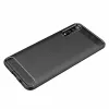 Techsuit - Carbon szilikon tok - Samsung Galaxy A30s / A50 / A50s - Fekete