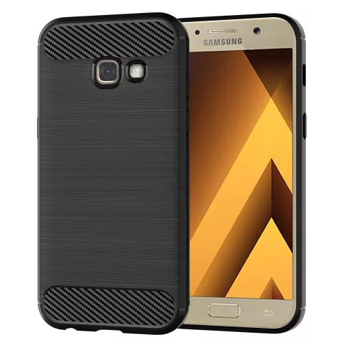 Techsuit - Carbon szilikon tok - Samsung Galaxy A5 2017 A520 - Fekete