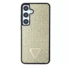 Guess - Strassz Háromszög (GUHCS24MHDGPPD) - Samsung Galaxy S24 Plus - Arany