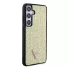Guess - Strassz Háromszög (GUHCS24MHDGPPD) - Samsung Galaxy S24 Plus - Arany