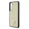 Guess - Strassz Háromszög (GUHCS24MHDGPPD) - Samsung Galaxy S24 Plus - Arany