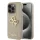 Guess - Perforált Bőr 4G (GUHCP15LPSP4LGD) - iPhone 15 Pro - Arany
