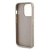 Guess - Perforált Bőr 4G (GUHCP15LPSP4LGD) - iPhone 15 Pro - Arany