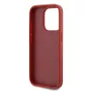 Karl Lagerfeld - Diagonal Quilted Script (KLHCP15LPQDSMGR) - iPhone 15 Pro - Red