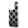 Karl Lagerfeld - Hardcase Liquid Glitter (KLHCP14LLMNMK) - iPhone 14 Pro - Monogram