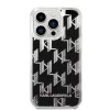 Karl Lagerfeld - Hardcase Liquid Glitter (KLHCP14LLMNMK) - iPhone 14 Pro - Monogram