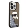 Karl Lagerfeld - Hardcase Glitter (KLHCP14LLNKHCK) - iPhone 14 Pro - Karl Head
