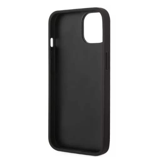 Karl Lagerfeld - Hardcase Glitter (KLHCP14MG2CPS) - iPhone 14 Plus - Silver Choupette Patch