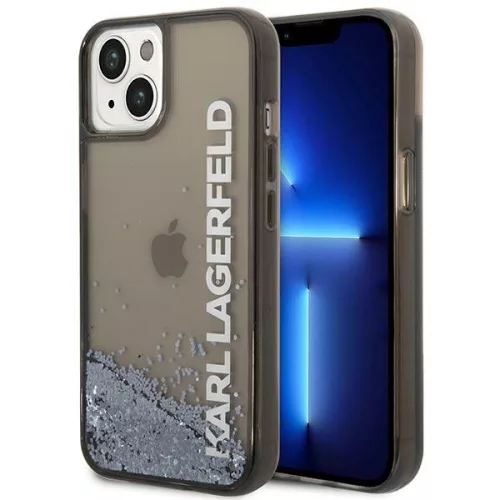 Karl Lagerfeld - Hardcase Liquid Glitter (KLHCP14MLCKVK) - iPhone 14 Plus - Elong