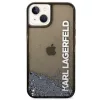 Karl Lagerfeld - Hardcase Liquid Glitter (KLHCP14MLCKVK) - iPhone 14 Plus - Elong