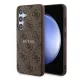 Guess - 4G Bőr Kollekció MagSafe (GUHMS24SG4GFRW) - Samsung Galaxy S24 - Barna
