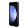 Guess - 4G Bőr Kollekció MagSafe (GUHMS24SG4GFRW) - Samsung Galaxy S24 - Barna
