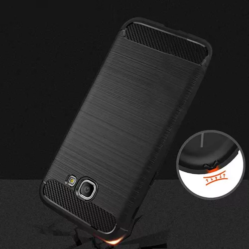 Techsuit - Carbon szilikon tok - Samsung Galaxy A5 2017 A520 - Fekete