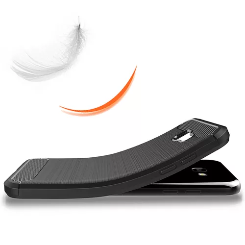 Techsuit - Carbon szilikon tok - Samsung Galaxy A5 2017 A520 - Fekete