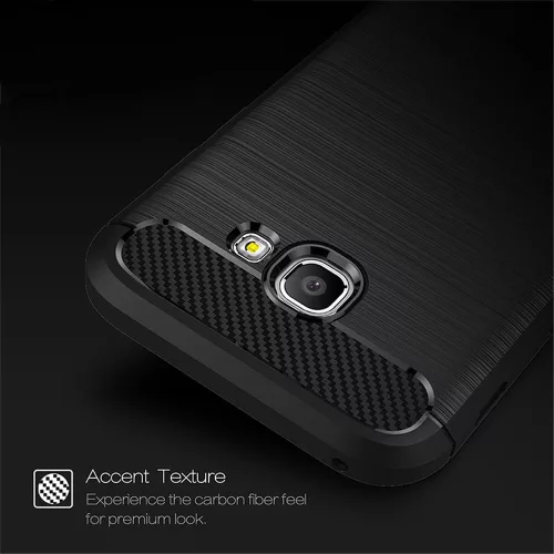 Techsuit - Carbon szilikon tok - Samsung Galaxy A5 2017 A520 - Fekete