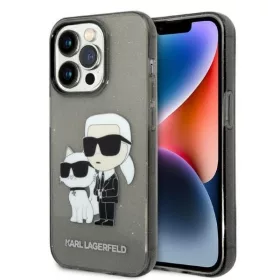   Karl Lagerfeld - Hardcase Glitter (KLHCP14XHNKCTGK) - iPhone 14 Pro Max - Karl&Choupette