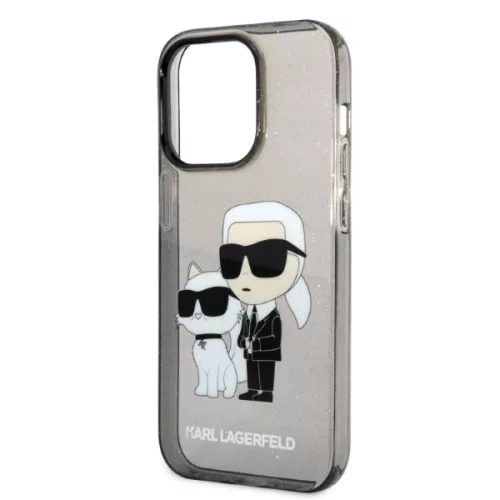 Karl Lagerfeld - Hardcase Glitter (KLHCP14XHNKCTGK) - iPhone 14 Pro Max - Karl&Choupette