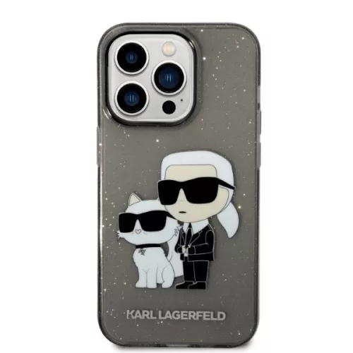 Karl Lagerfeld - Hardcase Glitter (KLHCP14XHNKCTGK) - iPhone 14 Pro Max - Karl&Choupette