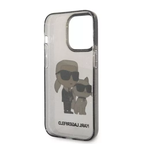 Karl Lagerfeld - Hardcase Glitter (KLHCP14XHNKCTGK) - iPhone 14 Pro Max - Karl&Choupette