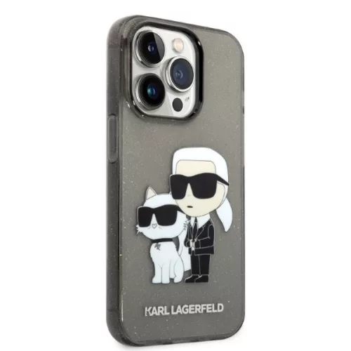 Karl Lagerfeld - Hardcase Glitter (KLHCP14XHNKCTGK) - iPhone 14 Pro Max - Karl&Choupette
