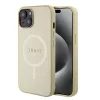 Guess - Saffiano MagSafe (GUHMP15MPSAHMCB) - iPhone 15 Plus - Arany