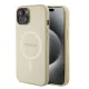 Guess - Saffiano MagSafe (GUHMP15MPSAHMCB) - iPhone 15 Plus - Arany