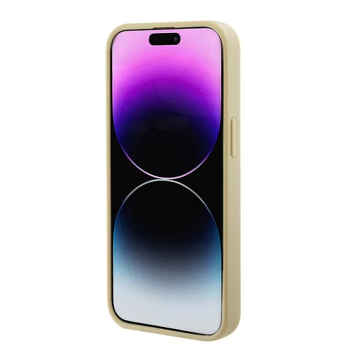 Guess - Saffiano MagSafe (GUHMP15MPSAHMCB) - iPhone 15 Plus - Arany