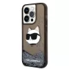 Karl Lagerfeld - Hardcase Glitter (KLHCP14XLNCHCK) - iPhone 14 Pro Max - Choupette Head