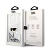 Karl Lagerfeld - Hardcase Glitter (KLHCP14XLNKHCH) - iPhone 14 Pro Max - Silver Karl Head