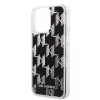 Karl Lagerfeld - Hardcase Liquid Glitter (KLHCP14XLMNMK) - iPhone 14 Pro Max - Monogram
