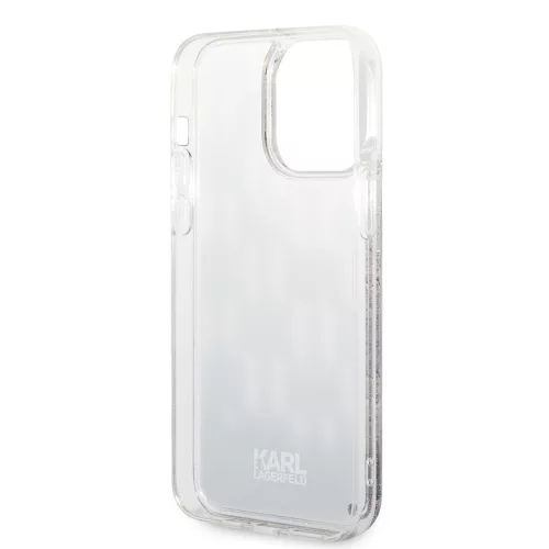 Karl Lagerfeld - Hardcase Liquid Glitter (KLHCP14XLMNMK) - iPhone 14 Pro Max - Monogram