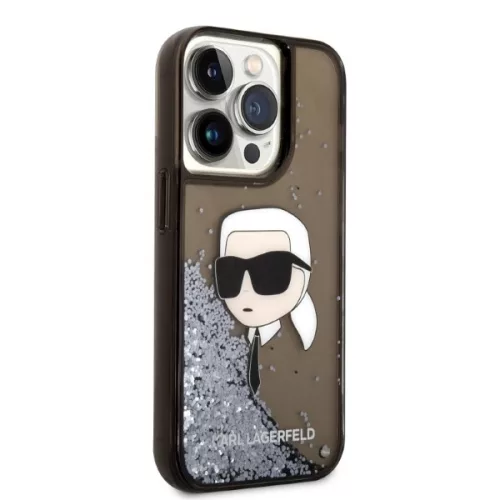 Karl Lagerfeld - Hardcase Glitter (KLHCP14XLNKHCK) - iPhone 14 Pro Max - Karl Head