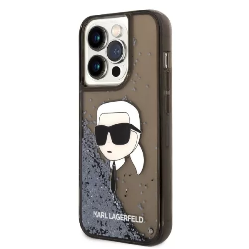 Karl Lagerfeld - Hardcase Glitter (KLHCP14XLNKHCK) - iPhone 14 Pro Max - Karl Head