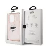 Karl Lagerfeld - IML Luxury (KLHCP15LHKLPCHP) - iPhone 15 Pro - Pink Choupette Head&Monogram
